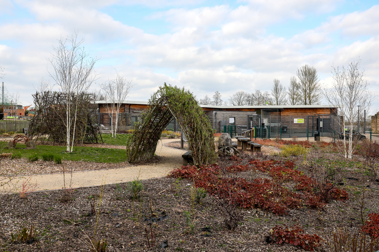 Picture of a community garden in Telford Town Park